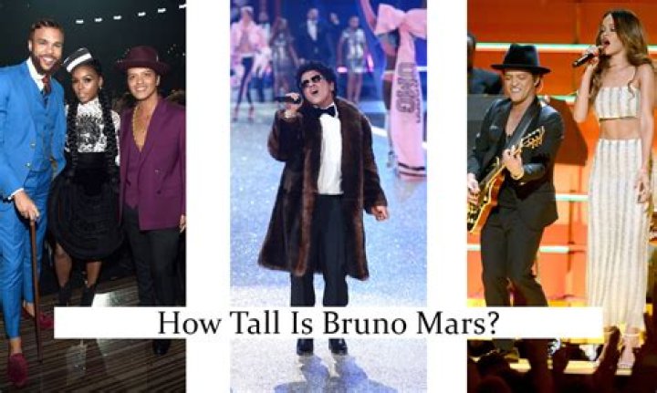 Unveiling Bruno Mars Height: The Star Behind the Mic